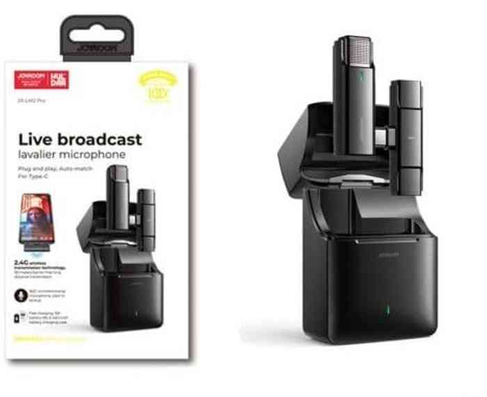 JOYROOM JR-LM2 Pro Live Broadcast Lavalier Microphone